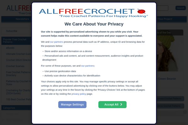AllFreeCrochet screenshot