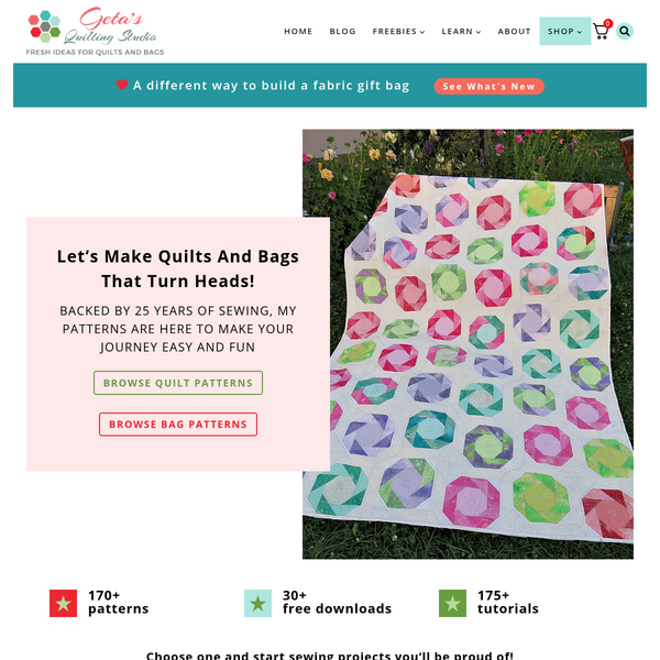 Geta's Quilting Studio screenshot