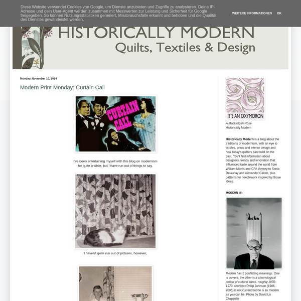 Historically Modern - Barbara Brackman screenshot