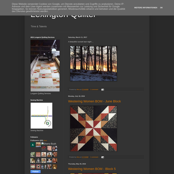 Lexington Quilter screenshot
