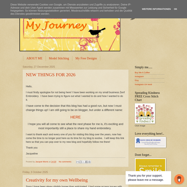 My Journey - Jacquie Morris screenshot