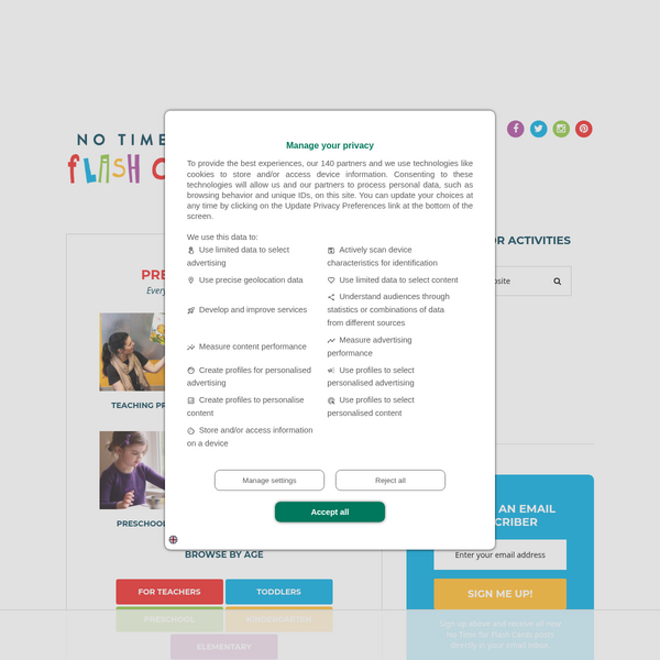 No Time For Flash Cards - Allison McDonald screenshot
