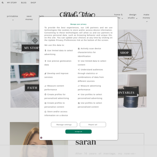 Sarah Titus - printables & faith screenshot