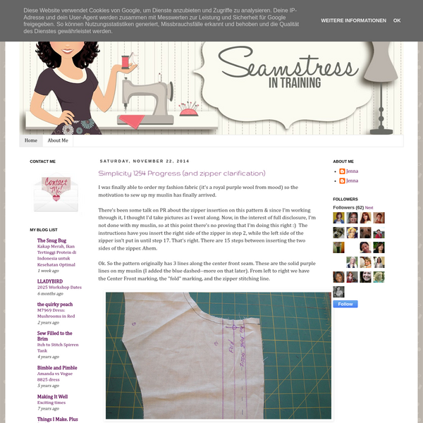 Seamstress In Training screenshot