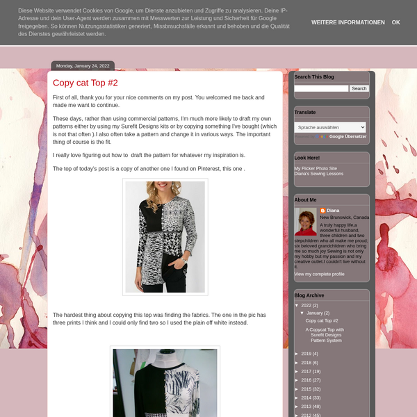 SewPassionista - Diana screenshot