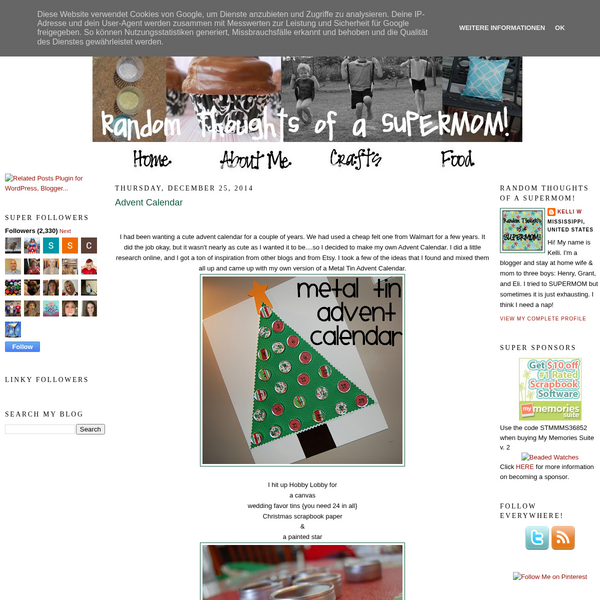 Random Thoughts of a Supermom - Kelli W screenshot