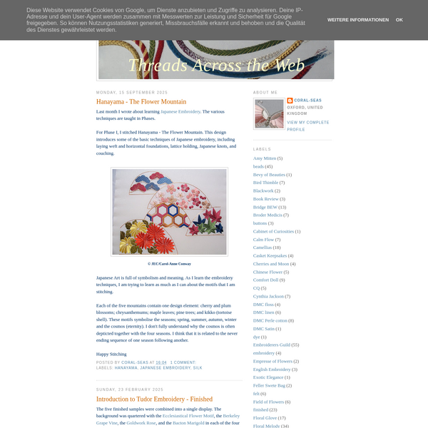 Threads Across the Web screenshot