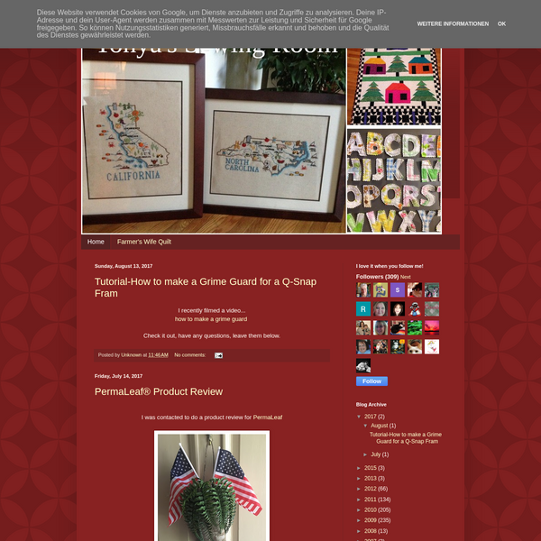 Tonya's Sewing Room screenshot