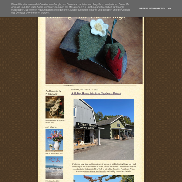 Winding Vine Wanderings screenshot